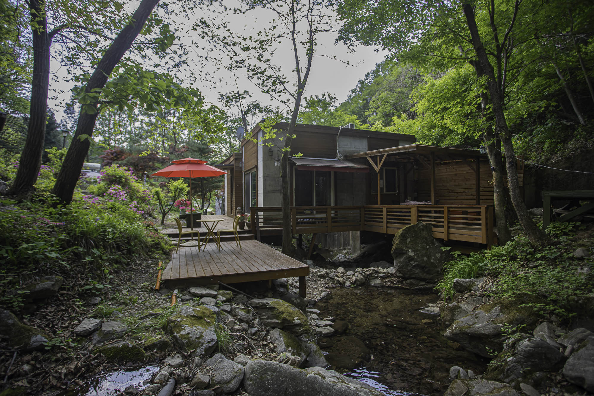 양평 시크릿테라 독채 펜션 외부 전경