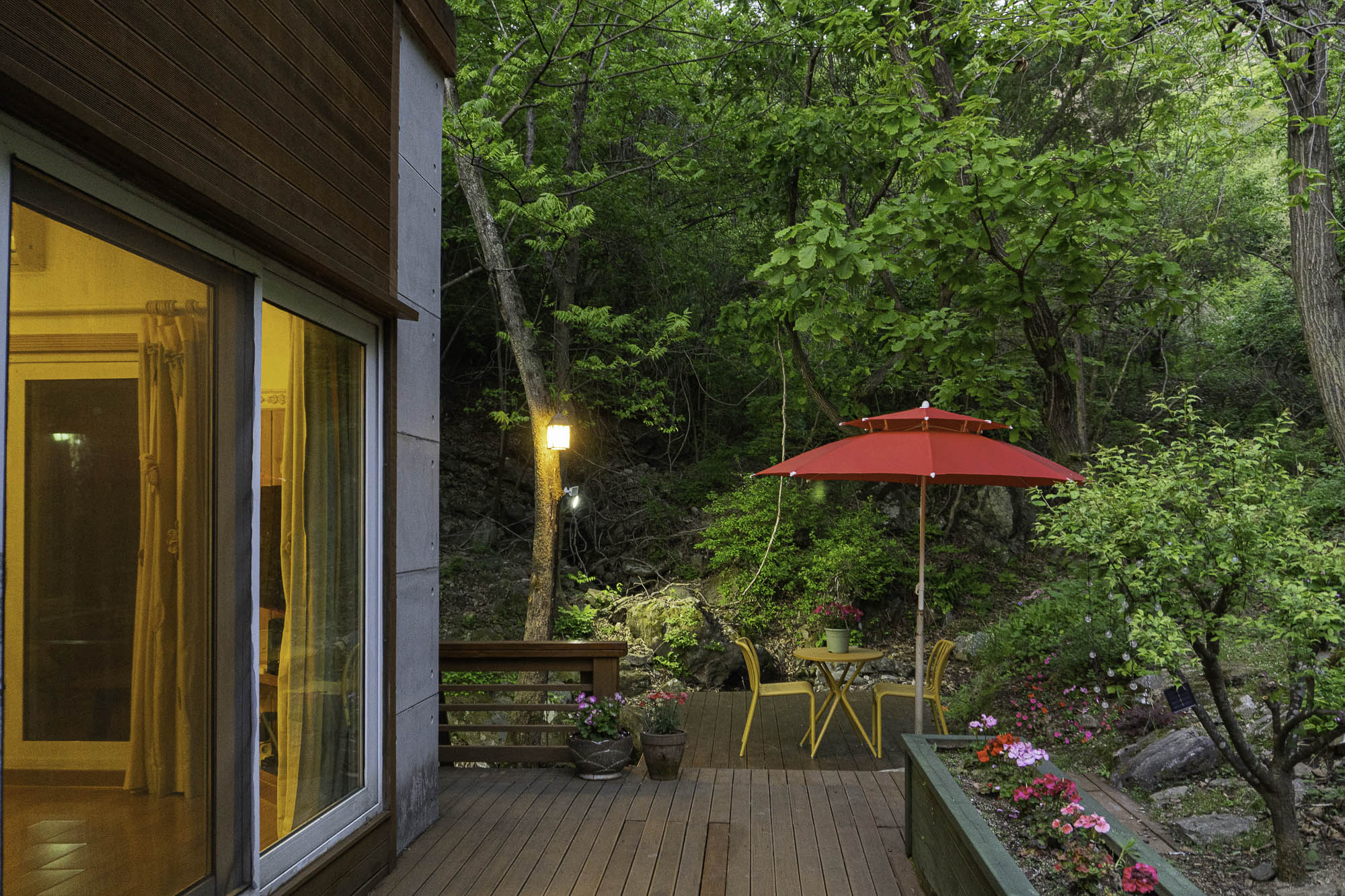 시크릿테라 야외 테라스