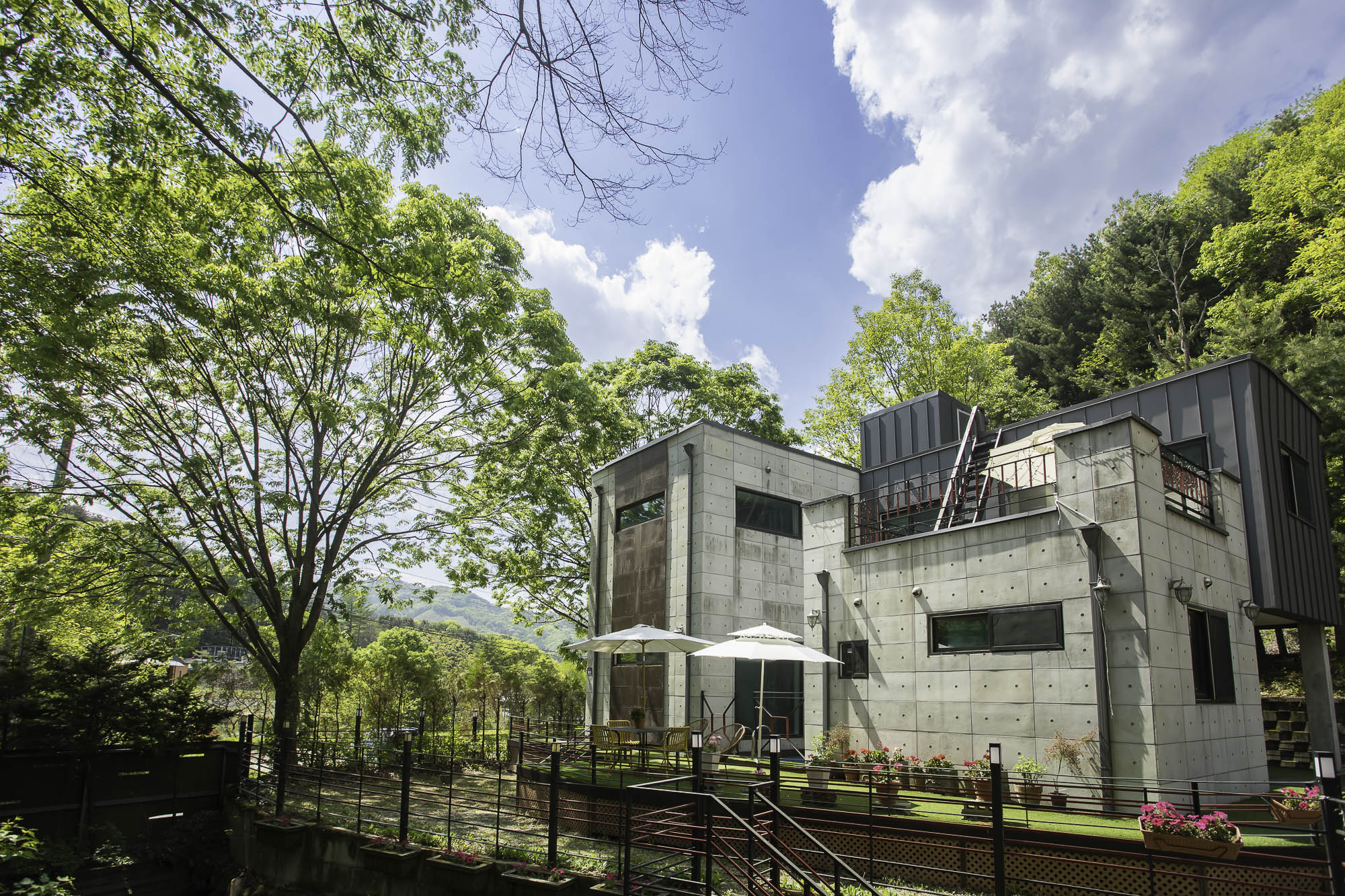 양평 독채 풀빌라 테라펜션 외부 전경