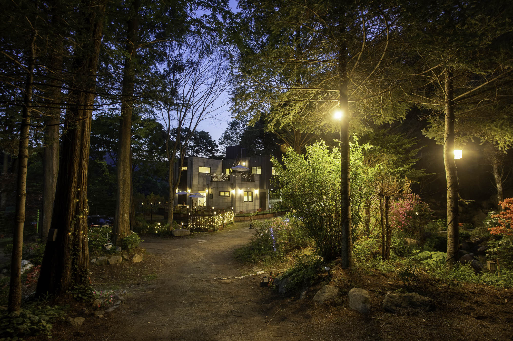 빌라테라 야간 전경 1