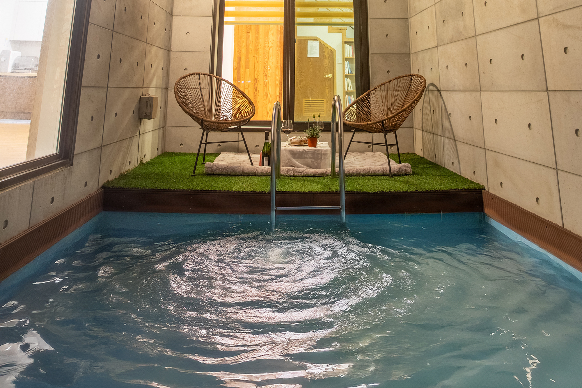 빌라테라 온수풀 전경 1