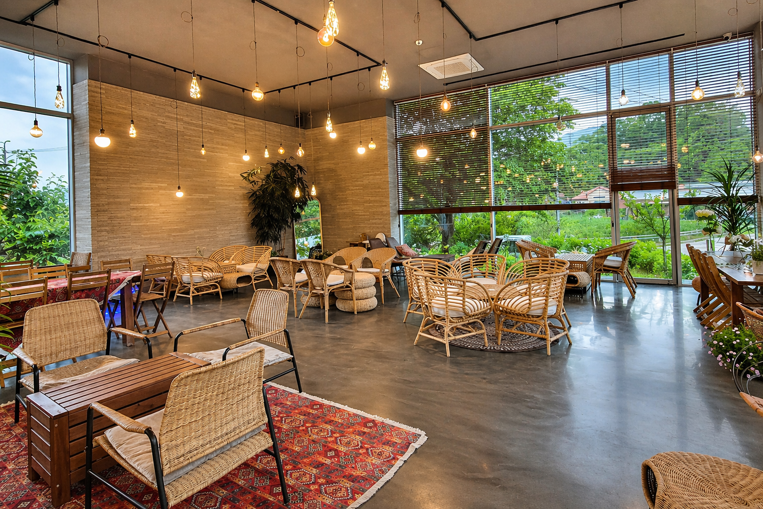 양평 소풍카페 내부 또는 포토존